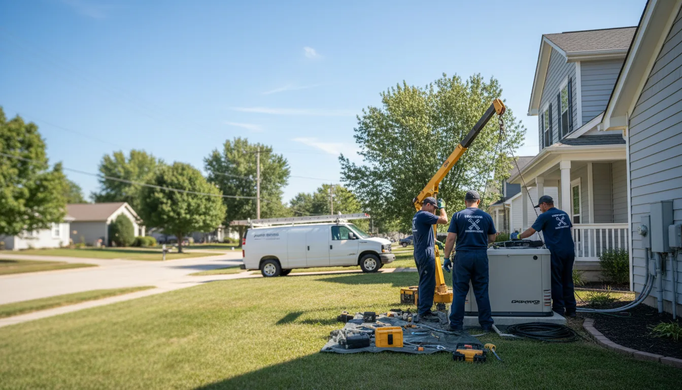 Generator Installation in Burlington, WY near me